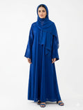 Royal Blue Premium Abaya for Women – Luxury Modest Wear | Zyra Wears